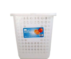 23.5x18.5x24cm Plastic Multi Purpose Basket #3637